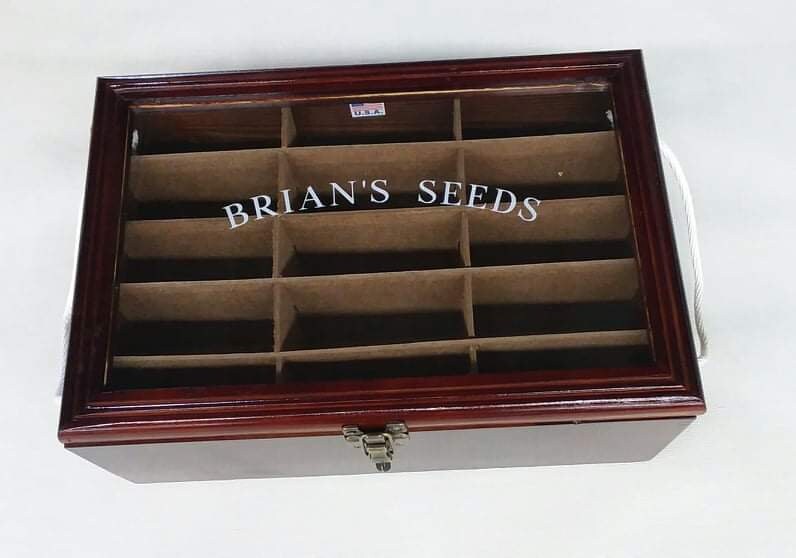 Wooden Seed Box, Seed Storage Box, DIY Seed Box Seed Packet Storage, Garden Seed Organizer, Seed Saver Box, Seed Box, Seed Gift Box