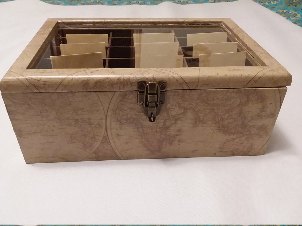 Seed Box  Magellan | Handcrafted Recycled wood and Glass | Environmental Friendly garden accessory