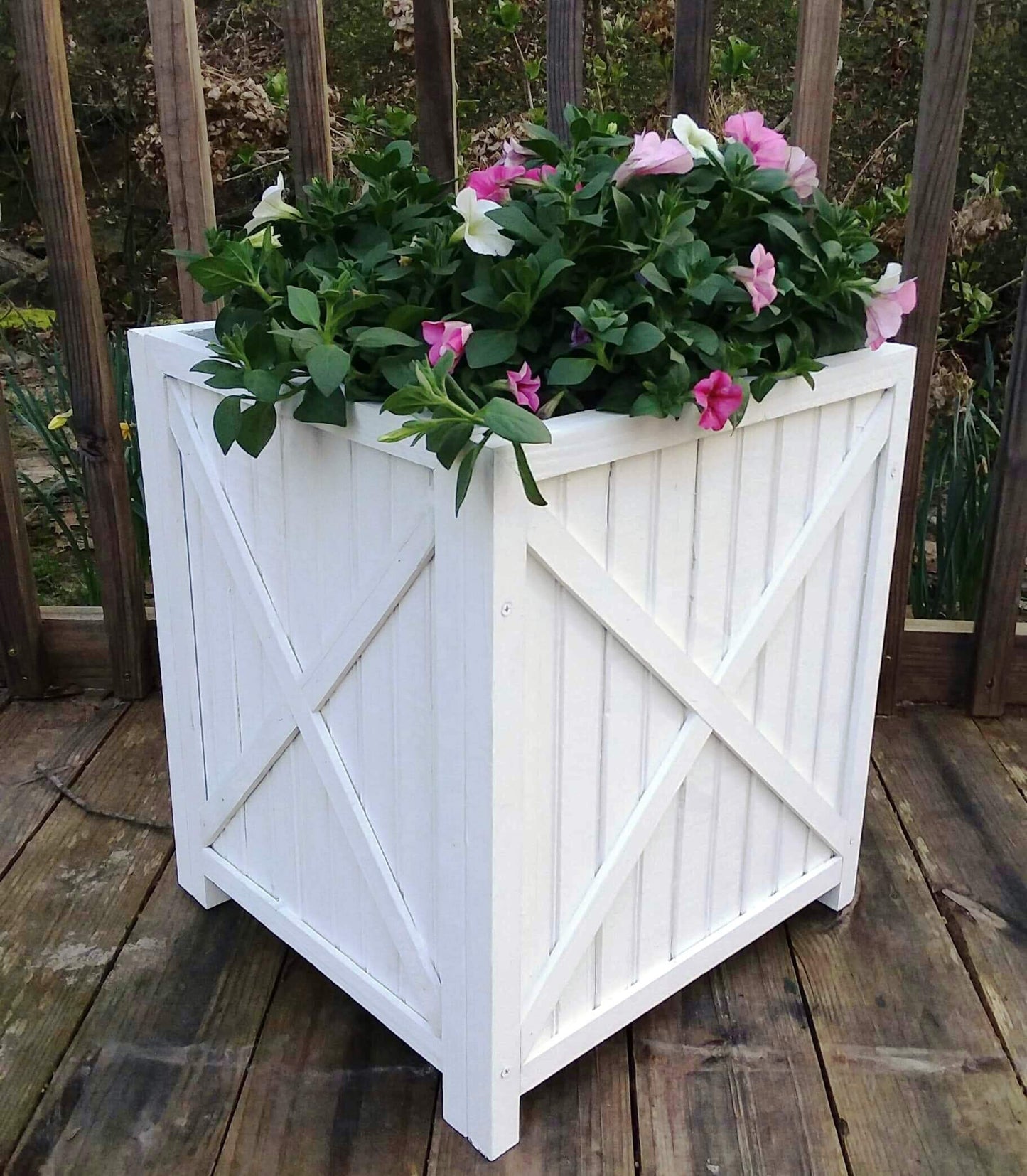 Planter  20 " XL  Big Cross Buck Planter