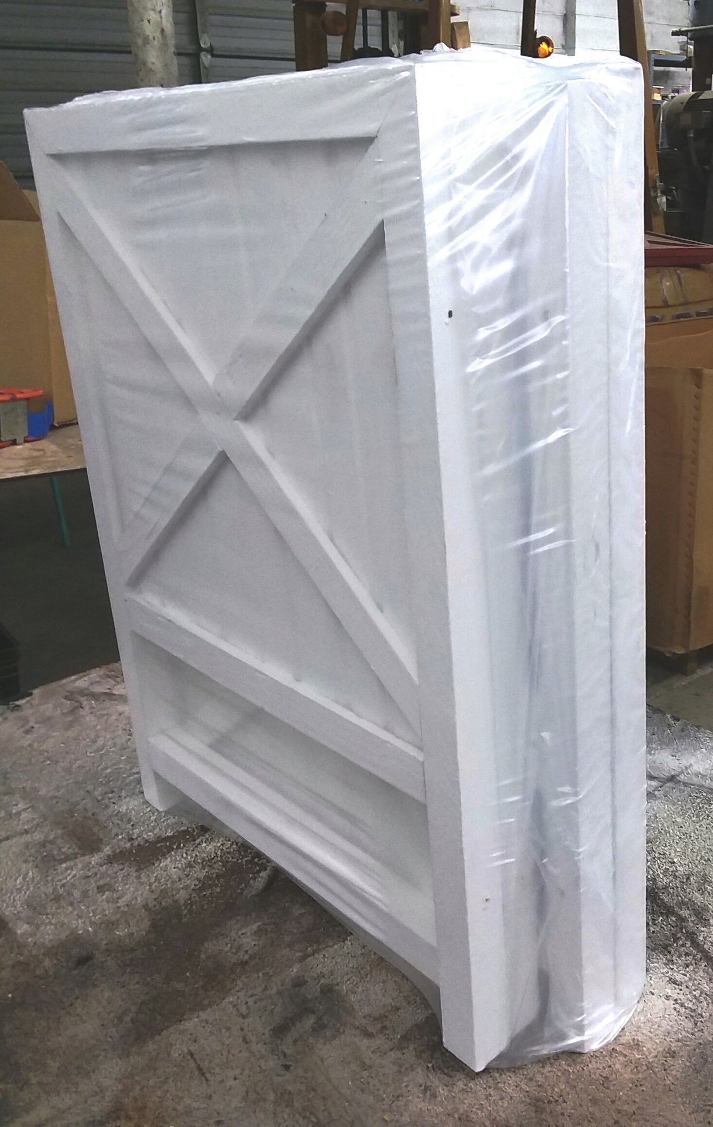 Decorative Planter Box 20" Crossbuck, Wooden Planter Box Large Planter Box, Wooden Planter, Wood Planter Box, 0utdoor Planter