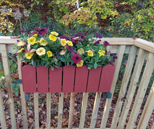 Window Box  Wood Planter Dog Ear