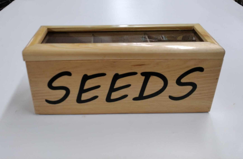 Small Recycled Wood Seed Box