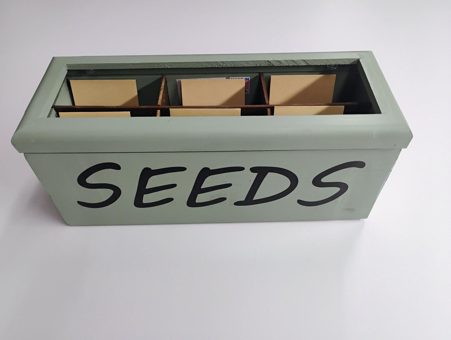 Small Recycled Wood Seed Box