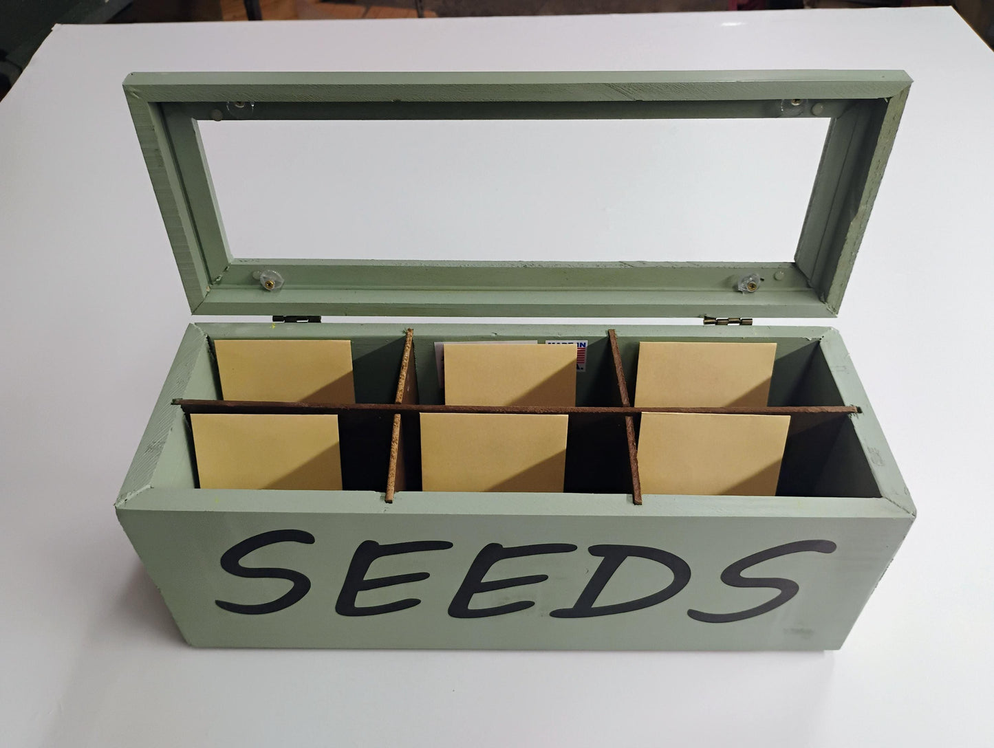 Small Recycled Wood Seed Box