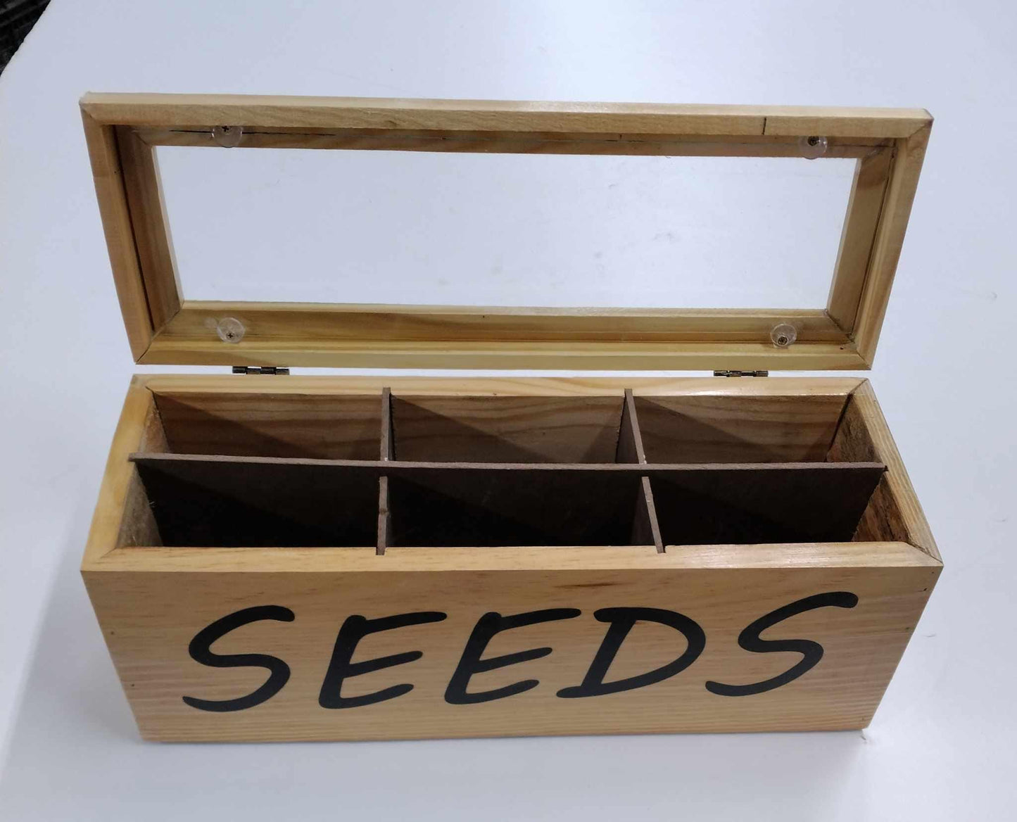 Small Recycled Wood Seed Box