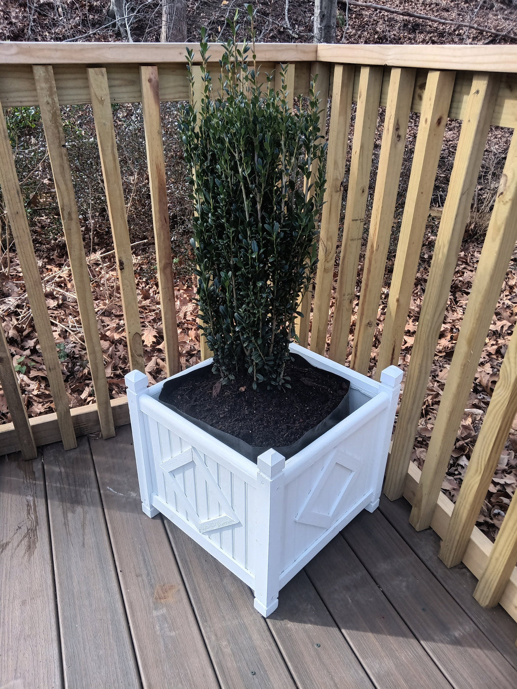 Planter Diamond 18" X 18" Cambridge