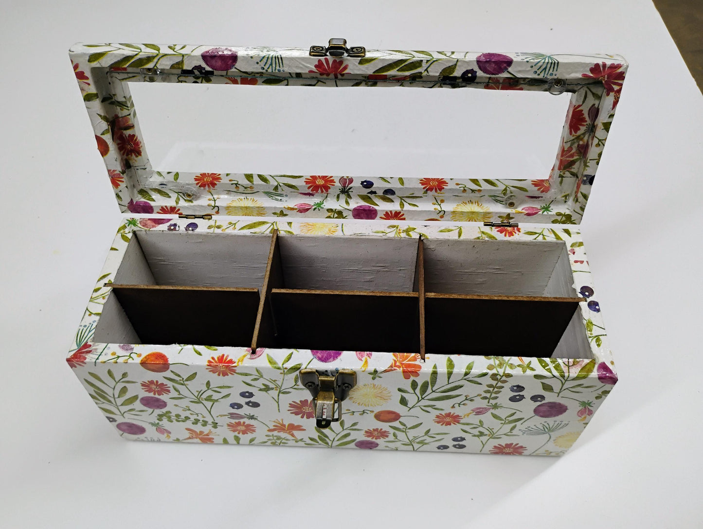 Oshia Small Wooden Seed Box, Seed Storage Box, DIY Seed Box Seed Packet Storage, Garden Seed Organizer, Seed Saver Box, Seed Box,