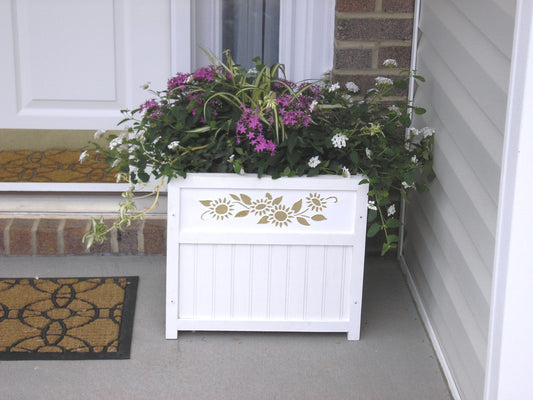 Planter  15"  Wainscot   Vine Planter