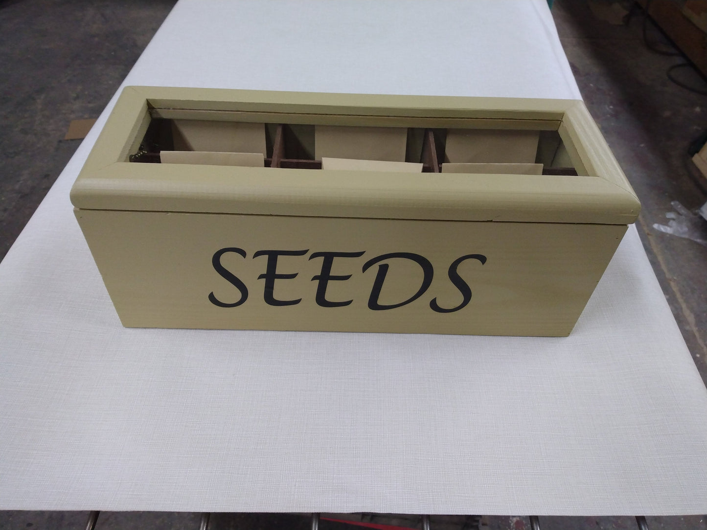 Small Recycled Wood Seed Box