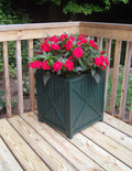 Wood Planter X-XL Crossbuck Planter