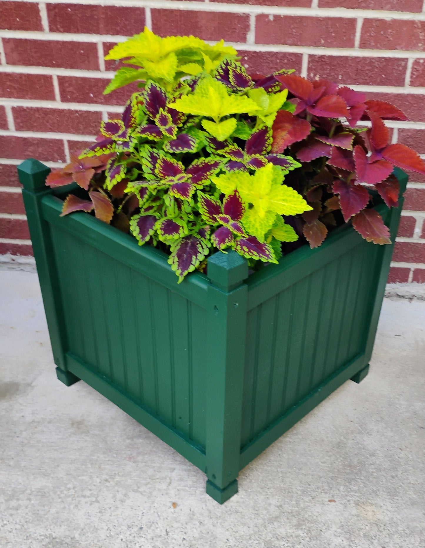 Planters, Cambridge  18" X18" X 18", Outdoor Planter, gifts for gardeners